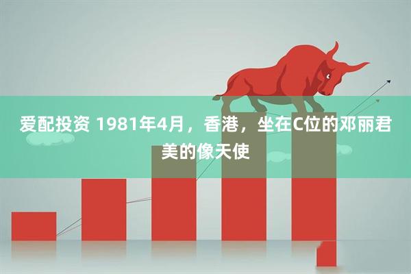 爱配投资 1981年4月，香港，坐在C位的邓丽君美的像天使
