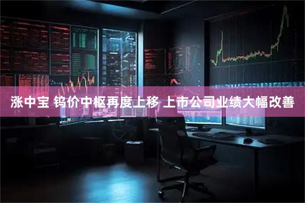 涨中宝 钨价中枢再度上移 上市公司业绩大幅改善