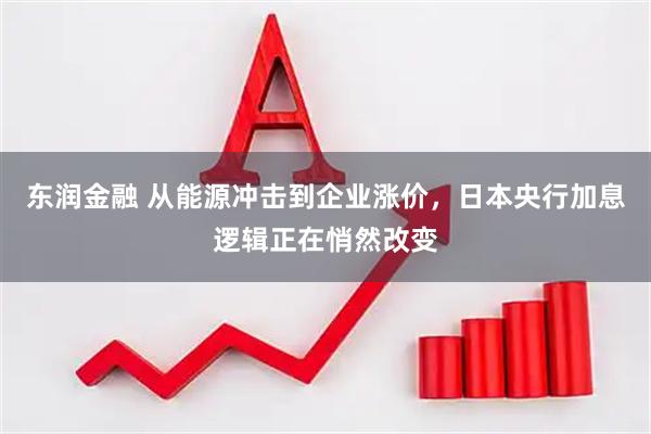 东润金融 从能源冲击到企业涨价，日本央行加息逻辑正在悄然改变